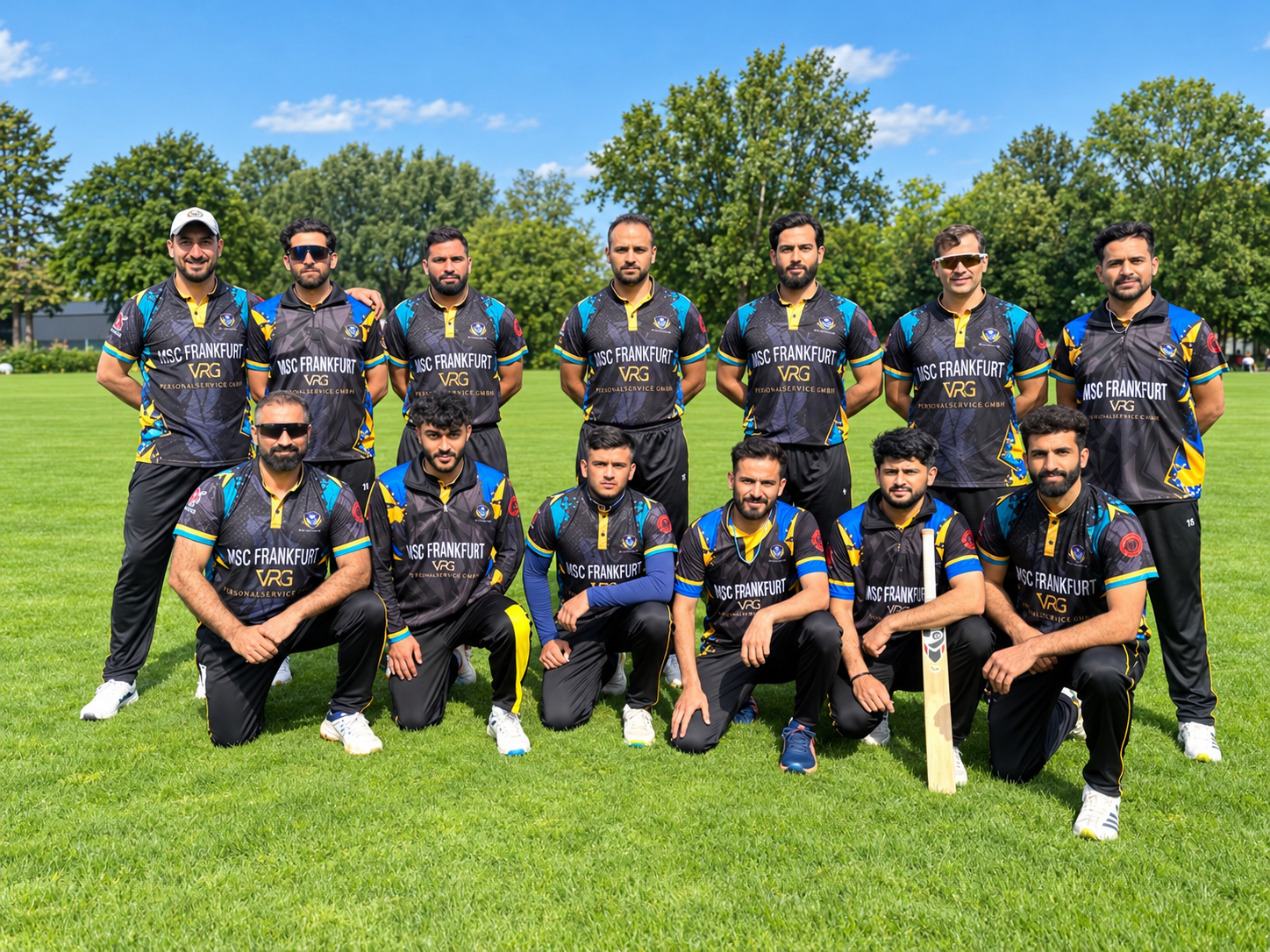Bowler der 1. Herrenmannschaft des MSC Frankfurt